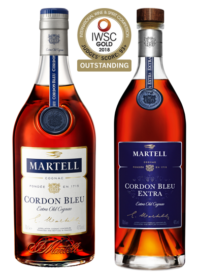 Martell Cordon Bleu And Martell Cordon Bleu Extra Wins Gold Outstanding Awards At International Wine And Spirit Competition Iwsc Martell